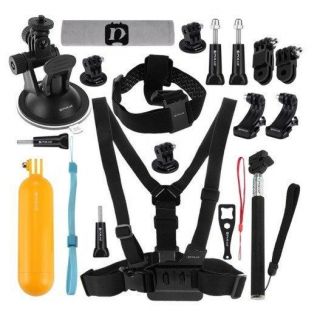 -&nbsp;Puller Accessories Puluz Ultimate Combo Kits for sports cameras PKT18 20 in 1