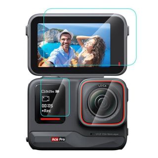 -&nbsp;Puller 3 in 1 Tempered Glass Film PULUZ For Insta360 Ace Pro  PU951T