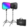 Sporta kameras&nbsp;-&nbsp;Neewer Kit Neewer RGB168 RGB LED, two lamps 60W 2500-8500K&nbsp;
