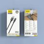 - Dudao Dudao L3SM USB-A MicroUSB 3A 1.2m Braided Cable Black