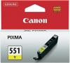 Projektori un piederumi prezentācijām&nbsp;Canon&nbsp;CLI-551Y ink cartridge, yellow&nbsp;