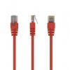 Tīklu ierīces&nbsp;GEMBIRD&nbsp;PATCH CABLE CAT5E UTP 1.5M / RED PP12-1.5M / R&nbsp;