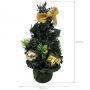- OEM Decorative Christmas tree for desk 20 cm RC-K-505 green