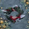 Zāles pļāvēji roboti&nbsp;-&nbsp;OEM Christmas wreath decoration 30 cm RC-K-512 green&nbsp;