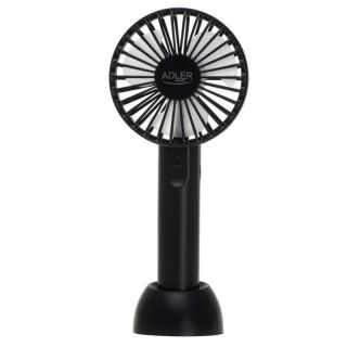 -&nbsp;Adler Mini USB Fan | AD 7338 | Desk fan | Black | Diameter 7 cm | Number of speeds 3