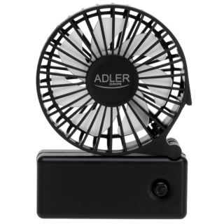 -&nbsp;Adler Foldable mini fan | AD 7336 | Desk fan | Black | Diameter 6.5 cm | Number of speeds 1