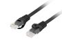 - Lanberg Patchcord Cat.6 UTP LSZH CU | PCU6-10CU-0050-BK | 0.5 m