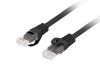 Datoru monitori&nbsp;-&nbsp;Lanberg Patchcord Cat.6 UTP LSZH CU | PCU6-10CU-0050-BK | 0.5 m&nbsp;