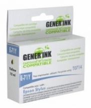 -&nbsp;Generink Tintes kārtridžs Generink Epson E-71Y Yellow