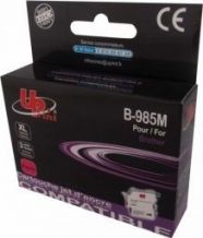 -&nbsp;Uprint Tintes kārtridžs UPrint Brother LC985M Magenta