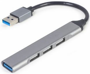 GEMBIRD&nbsp;USB Centrmezgls 4-port USB 3.1 Silver