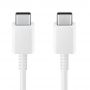 - CP USB-C to USB-C Charging Cable 1m 2A Fast Charge Universal Data Sync White