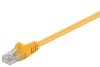 Aksesuāri datoru/planšetes&nbsp;-&nbsp;Goobay CAT 5e patch cable, U / UTP 95556 1.5 m, Yellow&nbsp;