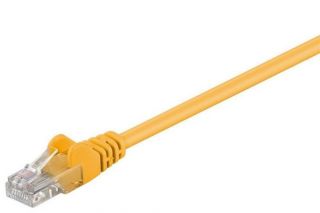 -&nbsp;Goobay CAT 5e patch cable, U / UTP 95556 1.5 m, Yellow