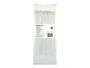 - Qoltec 52195 Zippers 2.5 200 100pcs nylon UV White