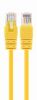 Tīklu ierīces&nbsp;GEMBIRD&nbsp;PATCH CABLE CAT5E UTP 0.25M / YELLOW PP12-0.25M / Y&nbsp;