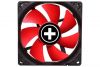 Datoru komponentes&nbsp;-&nbsp;XILENCE CASE FAN 92MM REDWING 3PIN+4P / 12V XF038&nbsp;