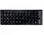 - iLike Keyboard Stickers ENG white  /  RUS white Qwerty Black