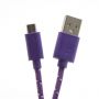 - Sbox USB->Micro USB 1M USB-1031U purple